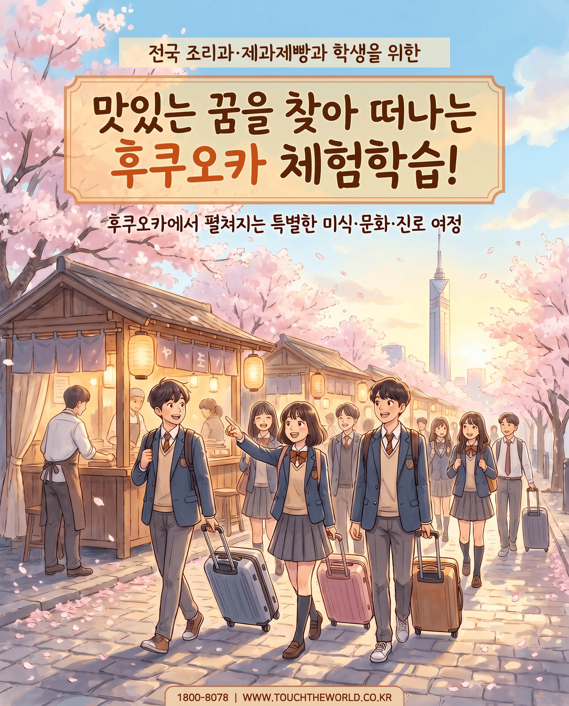 2026 조리과·제과제빵과 후쿠오카 체험학습