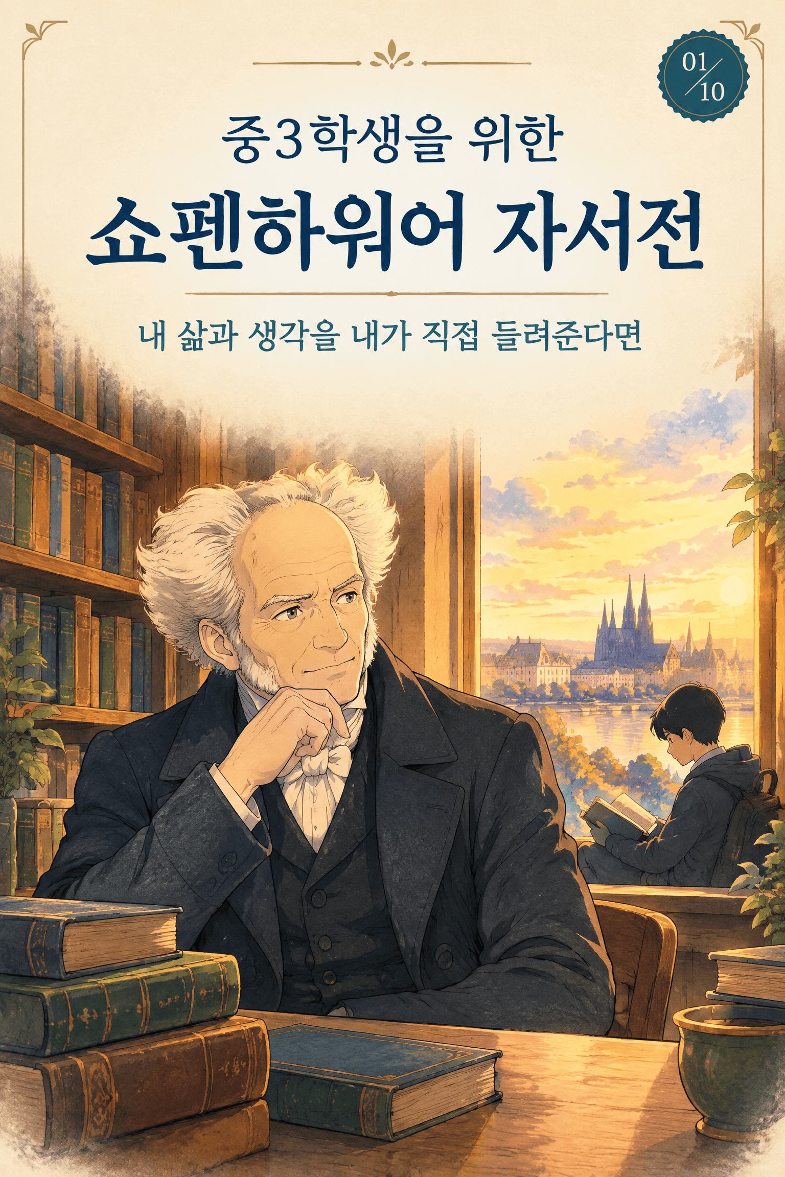 중3 학생을 위한 쇼펜하우어 자서전 — 내 삶과 생각을 내가 직접 들려준다면