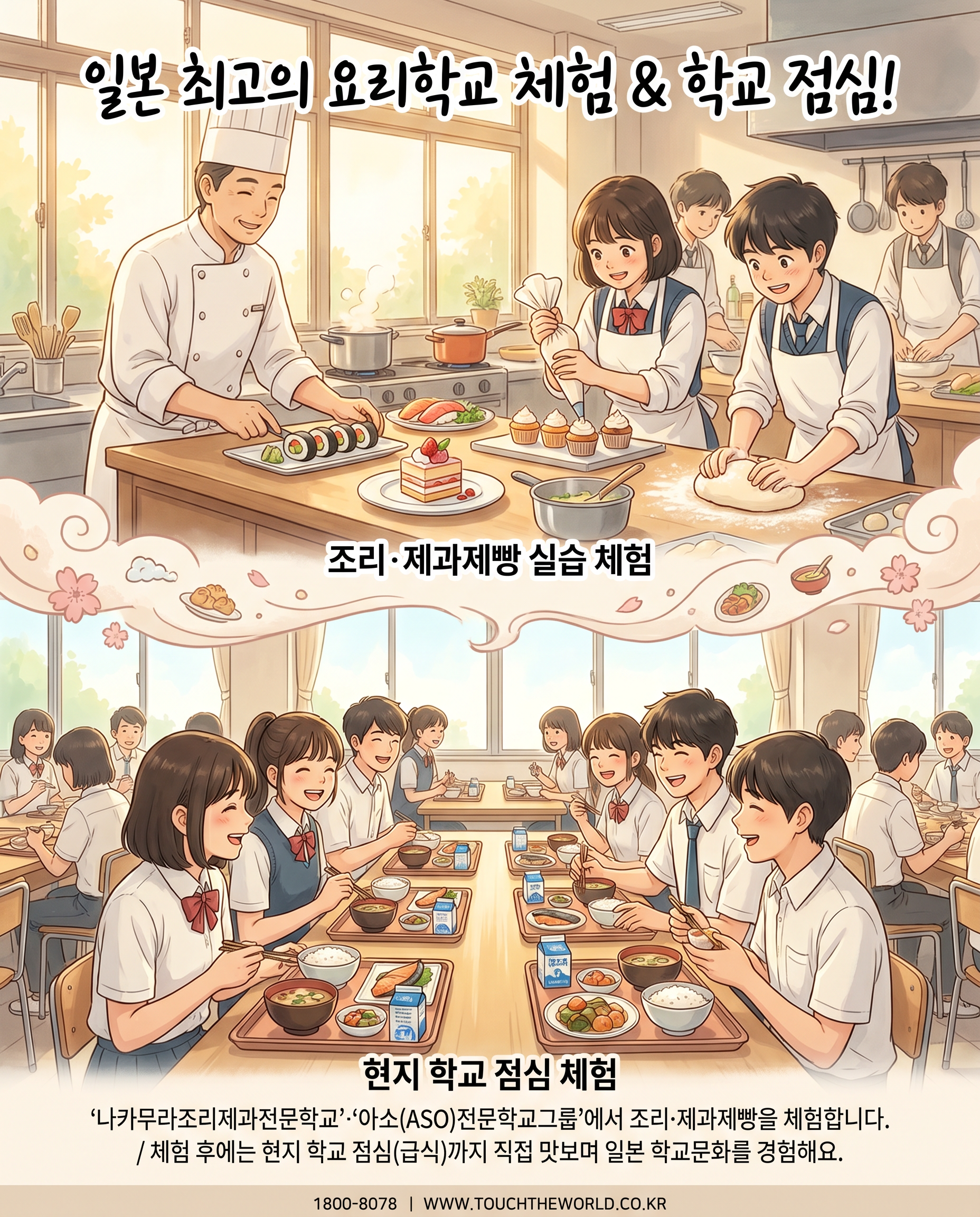 전국 조리과·제과제빵과 학생을 위한 후쿠오카 체험학습 5/10