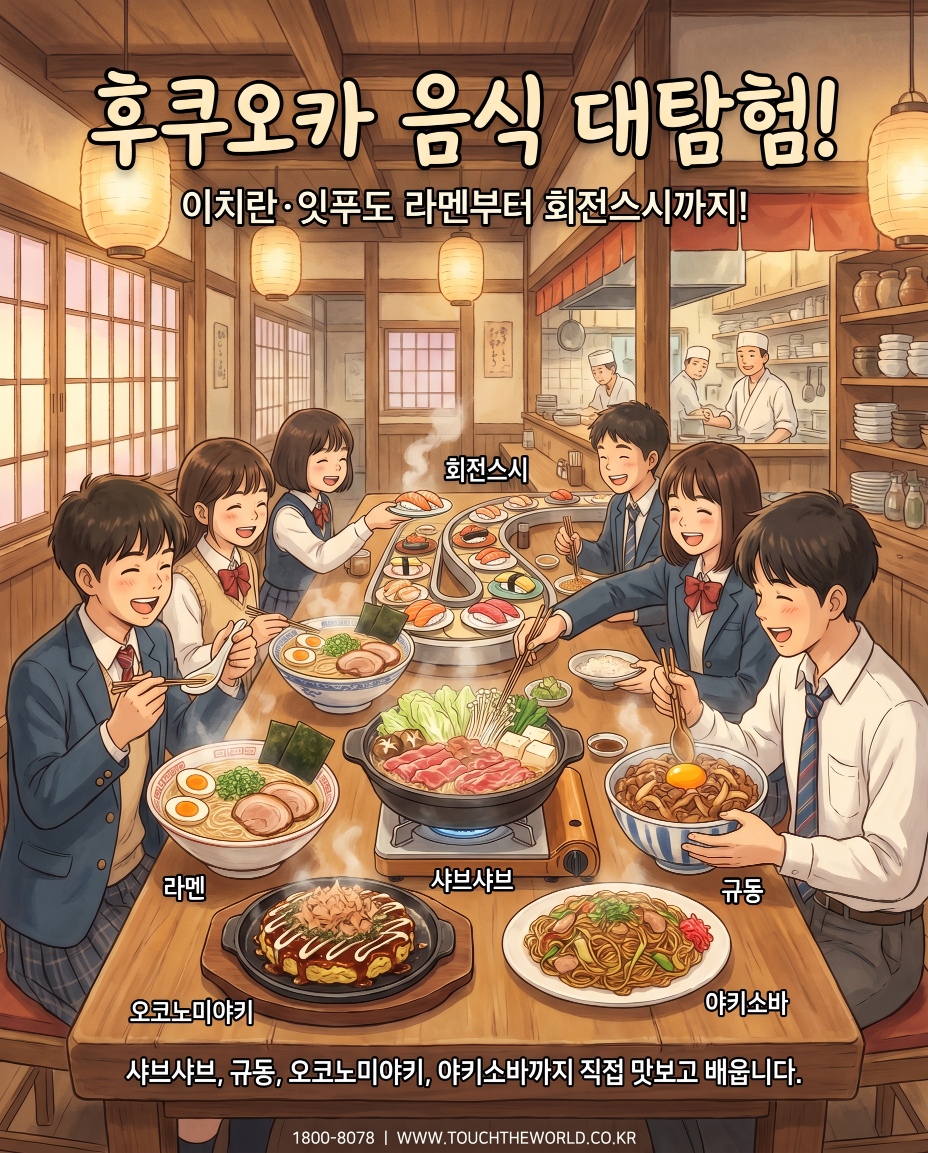 전국 조리과·제과제빵과 학생을 위한 후쿠오카 체험학습 8/10