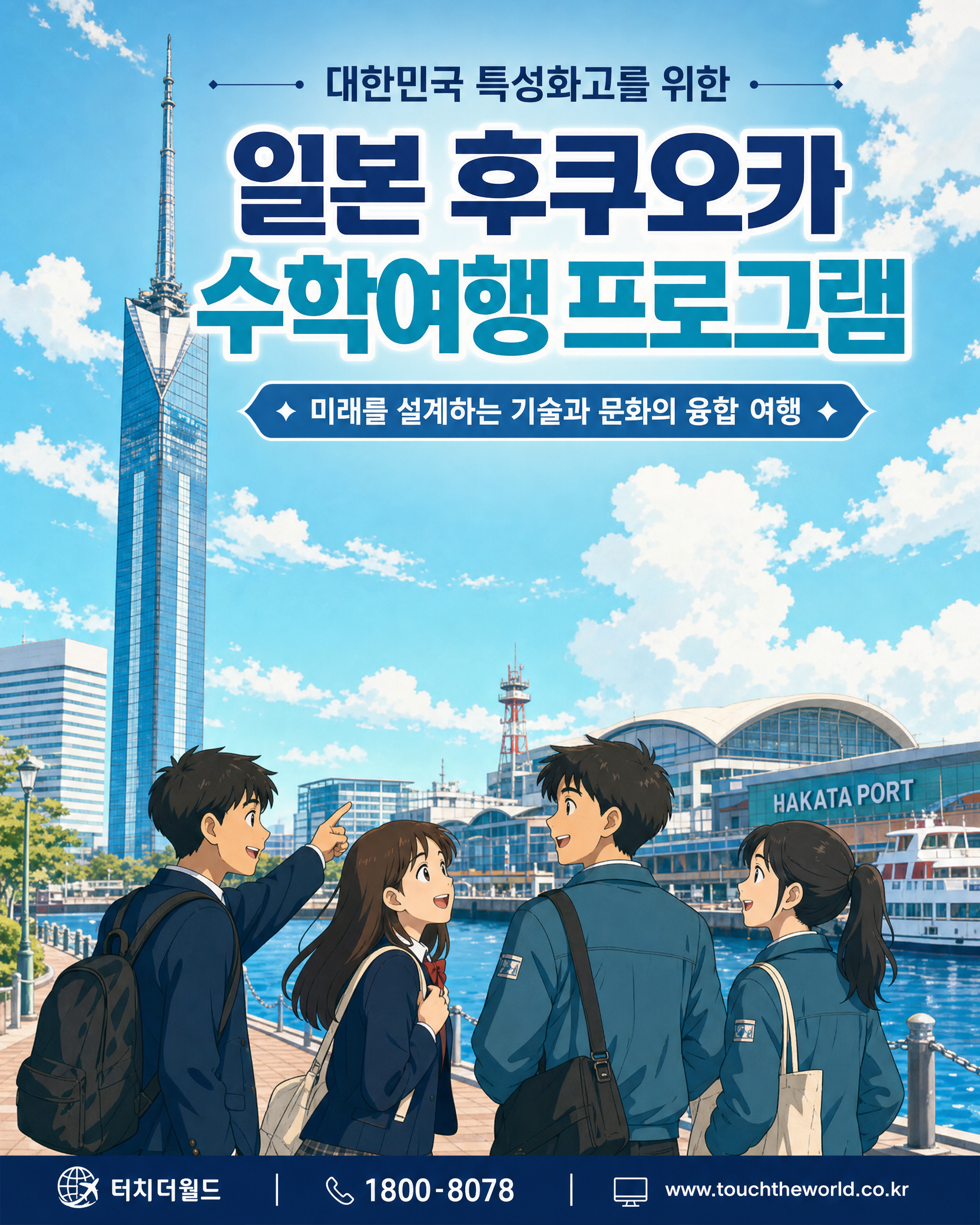 대한민국 특성화고를 위한 일본 후쿠오카 수학여행 프로그램 1/10