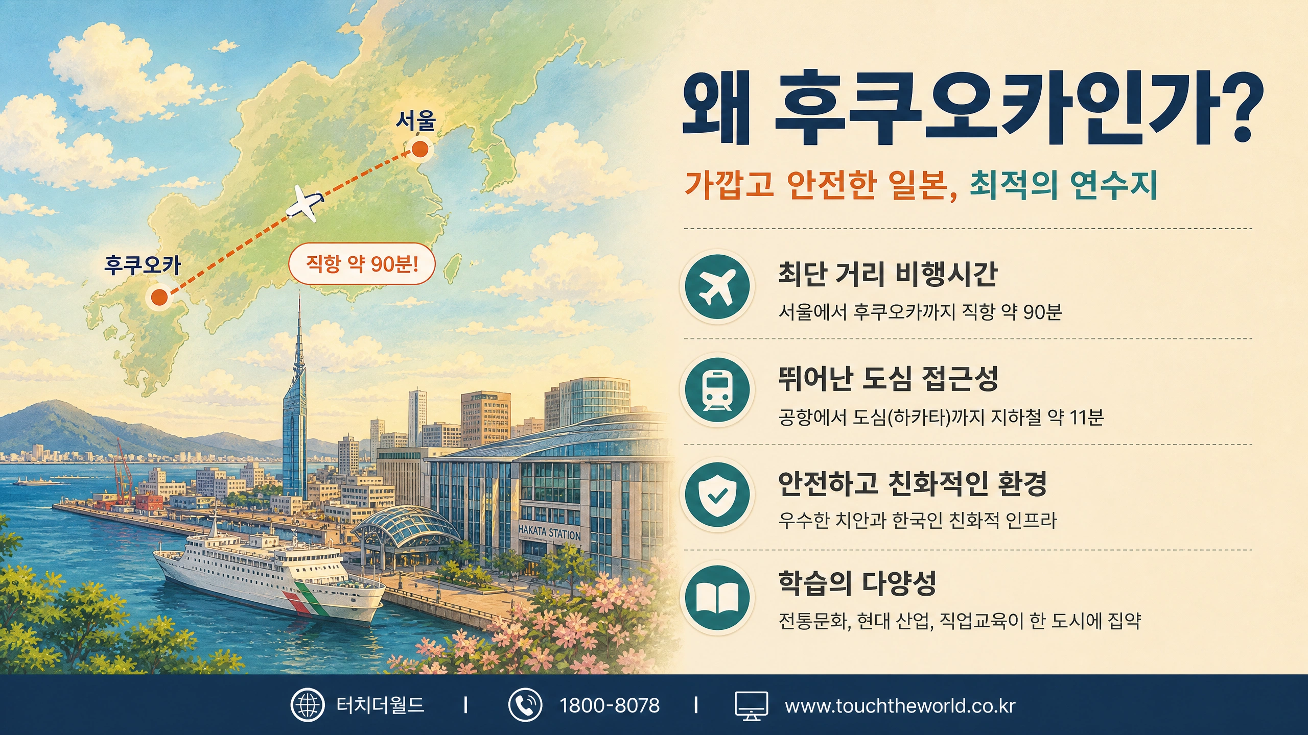 후쿠오카 국외연수 — 문화체험과 직업·산업 탐방이 어우러지는 글로벌 진로 탐색 (3박 4일) 2/10