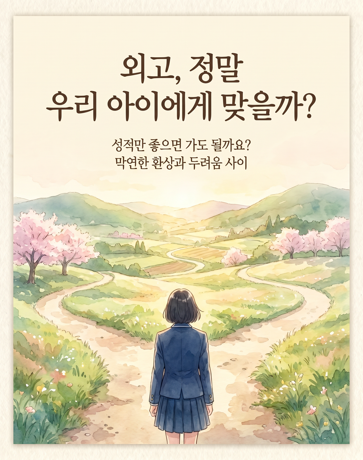 왜 다시 외고인가? — 외고 진학을 고민하는 가족을 위한 안내서 2/10